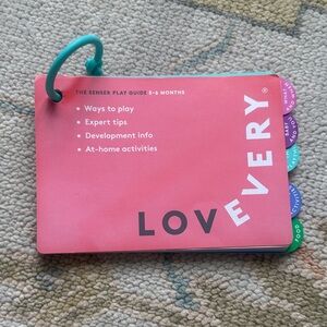 Lovevery Kids Sensory Play Guide - Pink